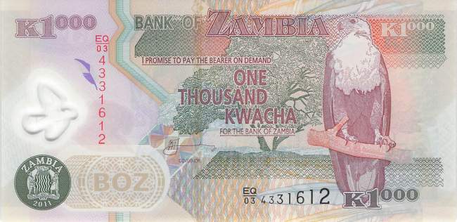 1000 Kwacha 2011